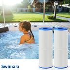 Swimara 2-Pack PRB25-IN, C-4326, FC-2375 Replacement Spa Filter, Compatible with Jacuzzi J-200 & Pentair Hot Tub Filter, 25 Sq.Ft., Pro Series