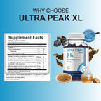 Havah Ultra Peak XL Performance Gummies, UltraPeak XL Advanced Overall Health and Natural Performance Formula Supplement (2 Pack - 60 Gummies)