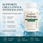 Megacephalus Lymphatic Drainage Capsules, Natural Herbal Supplements with Dandelion Extract, Burdock, Kelp & Echinacea, Supports Cellulite Reduction, Lymph Node Detox Cleanse & Immune Health (1)