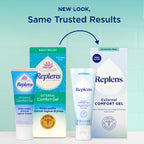 Replens External Comfort Gel for Vaginal Dryness, Fragrance Free Daily Comfort Gel, Hormone-Free, 1.5 oz (Pack of 2)