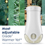 Glade PlugIns Refills Air Freshener, Scented and Essential Oils for Home and Bathroom, Twinkling Pine & Cedar, 3.35 Fl Oz, 5 Count
