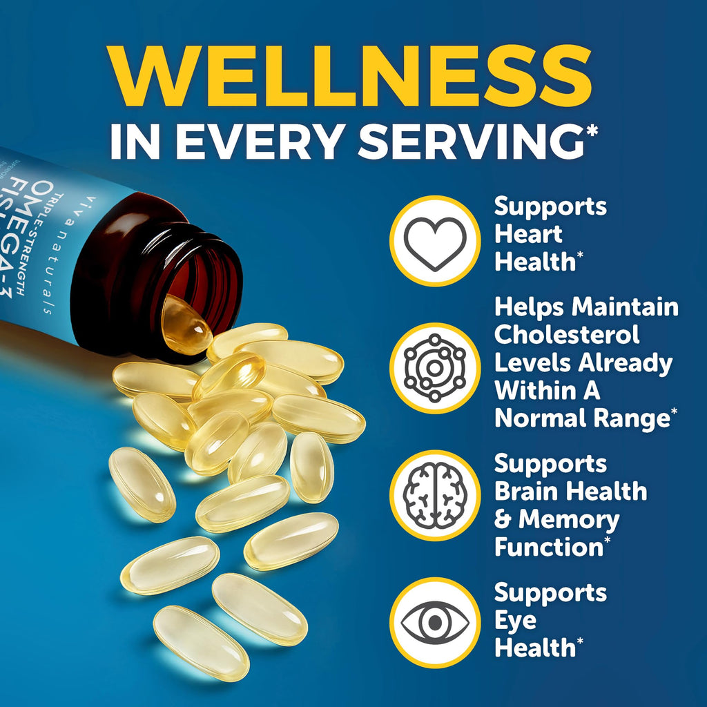 Triple Strength Fish Oil Omega 3 Supplements for Women and Men – 2500 mg High-Potency, Easy-to-Absorb Re-esterified Triglyceride Form, Pescatarian-Friendly DPA Omega 3 EPA DHA Supplement,180 Softgels