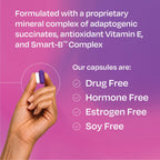 Amberen Perimenopause, Peri-Menopause Multi-Symptom Relief, Vitamin B, Vitamin E & Antioxidants Supplement, Helps Support Hormone Balance, Hot Flashes & Night Sweats, Supplements for Women, 180 Count