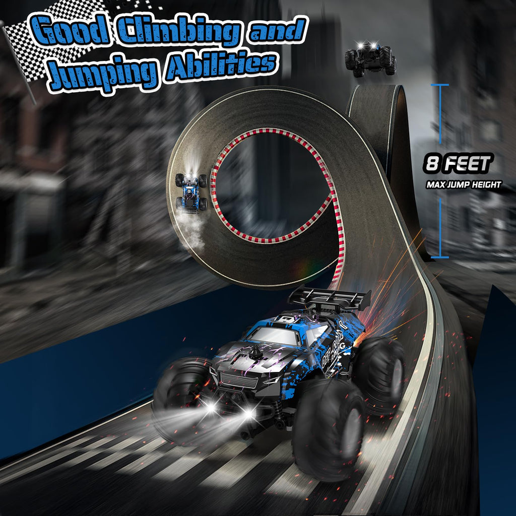 Hielse All-Terrain Remote Control Car for Boys Christmas Kids Rechargeable