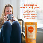 Brodo Organic Chicken Bone Broth, Protein-Rich Bone Broth with Collagen, Nourishing Chicken Broth Low Sodium for Sipping and Cooking, Slow-Simmered for Deep Flavor, (4x 25 oz. Pouches)