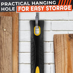 24 Oz Rubber Mallet Hammer for Woodworking, Flooring, Tiling, Camping and More - Rubber Hammer with Non-Slip Grip, Durable Ergonomic Handle and Anti-Vibrating Design for Furniture Assembly and Repairs