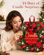 Candle Advent Calendar 2026, 24-Day Scented Candle Gift Set for Women