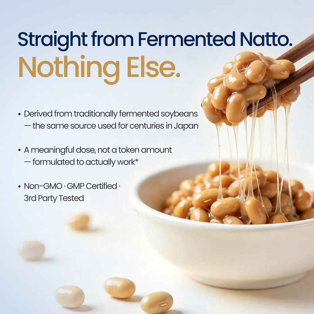 Joyung Nattokinase 8000FU - Cardiovascular & Blood Circulation Support Supplement - Includes Black Currant & CoQ10 for Heart Health & Vitality