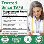 Vasoflex-Forte Leg Vein Health Supplement – Butcher's Broom Root Extract, Hesperidin & Vitamin C – Circulation Support Capsules for Vascular Strength & Tired Legs – 90 Capsules