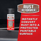 Rust-Oleum 248658-6PK Stops Rust Reformer Spray Paint, 10.25 oz, Black, 6 Pack