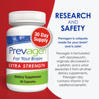 Prevagen Extra Strength - 30 Capsules (1 Month Supply) | Formulated for Your Brain | 20mg of Apoaequorin Plus Vitamin D3 with 7-Day Pill Minder