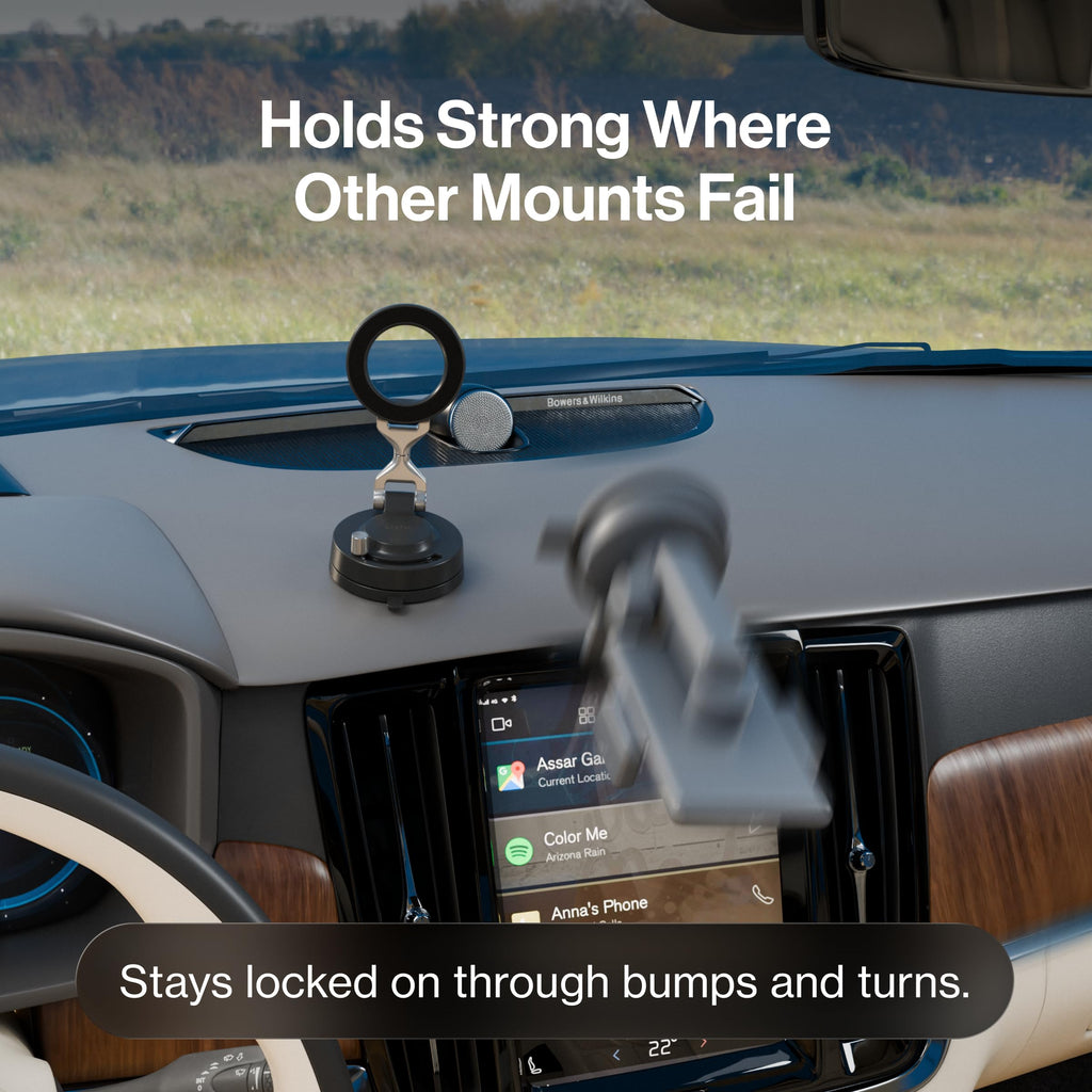 Statik HyperMount (Gen 3) Magnetic Phone Holder, for iPhone and Android