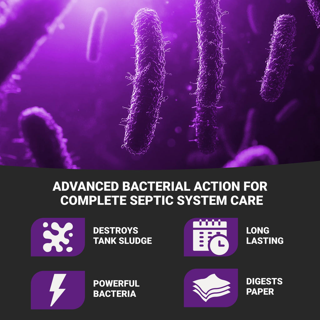 Roebic K-37-H Septic Tank Treatment: 64-Ounce, Promotes Efficient Breakdown, Reduces Odors, Prevents Clogs for Smooth Septic System Operation