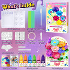 DIY Flower Craft Kits Magic Dyeing Florist Bouquet Maker Art Supplies Arts