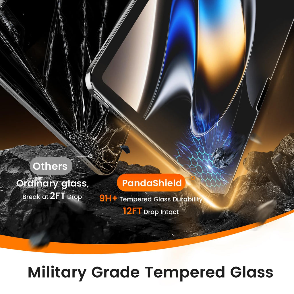 PandaShield 2 Pack for iPad 11th Gen A16/10th Gen 11/10.9" Screen Protector