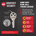 Kwikset SmartKey Re-Key Kit for Kwikset SmartKey Locks Only, DIY Rekey Tool Set, Easy Key Reset, Not Compatible with Non-SmartKey Locks