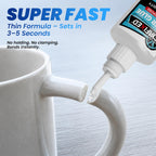 Super Fast Drying CA Glue 60g, Thin Instant Adhesive for Wood Glass Plastic