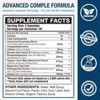 Darkenlst 2 Pack Liposomal 20MG Lithium Orotate Gummies Complex Ashwagandha,Bacopa Herb,Lion's Mane Mushroom, Magnesium Glycinate,Vitamin C,for Mood & Immune Support,Digestive System Support