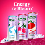 Bloom Nutrition Zero Sugar Energy Drink, Shirley Temple, 12oz 12pk