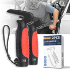 4 in 1 Car Door Handle Assist for Elderly 2PCS - Multifunction Car Transfer Aid - Help Elderly Get Out of Car, Auto Cane Portable Vehicle Support Handle for Seniors, Handicapped, Max 450 Pounds