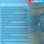 DKIBBITH 10 Pack Dry Diamond Drill Bits & Tile Drill Bit Set for Ceramic, Porcelain, Marble, Granite, Stone, Glass - Round Shank 3/16"(x2), 1/4"(x3), 5/16", 3/8", 1/2"+2 Pack Drill Bits 1/4"