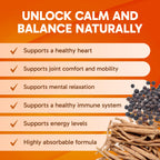 Clinical Effects Ashwagandha with Black Pepper for Stamina and Calm - 60 Ashwagandha Capsules - Made in the USA