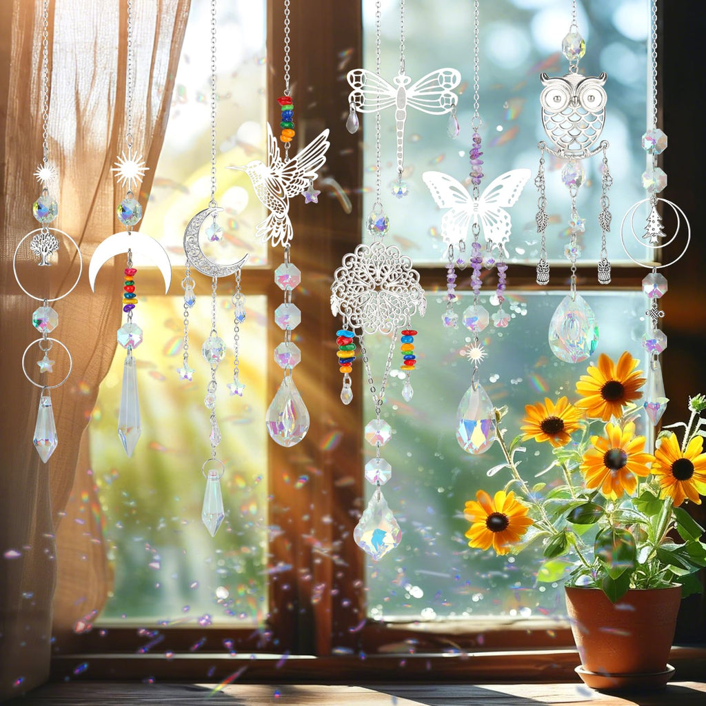 DIY Suncatcher Kit 460pcs Sun Catchers Supplies Arts and Crafts for Adults
