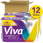 Viva Signature Cloth Paper Towels, 12 Family Triple, 141 Sheets per Roll