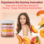 High-Fiber Keto Snacks, Healthy Snacks for Adults, Collagen Protein Keto Snack, Healthy Fiber Snack Gummies, Gluten Free No Sugar Low Calorie Low Carb Fat Free Gummy Candy, Bovine Collagen Peptides