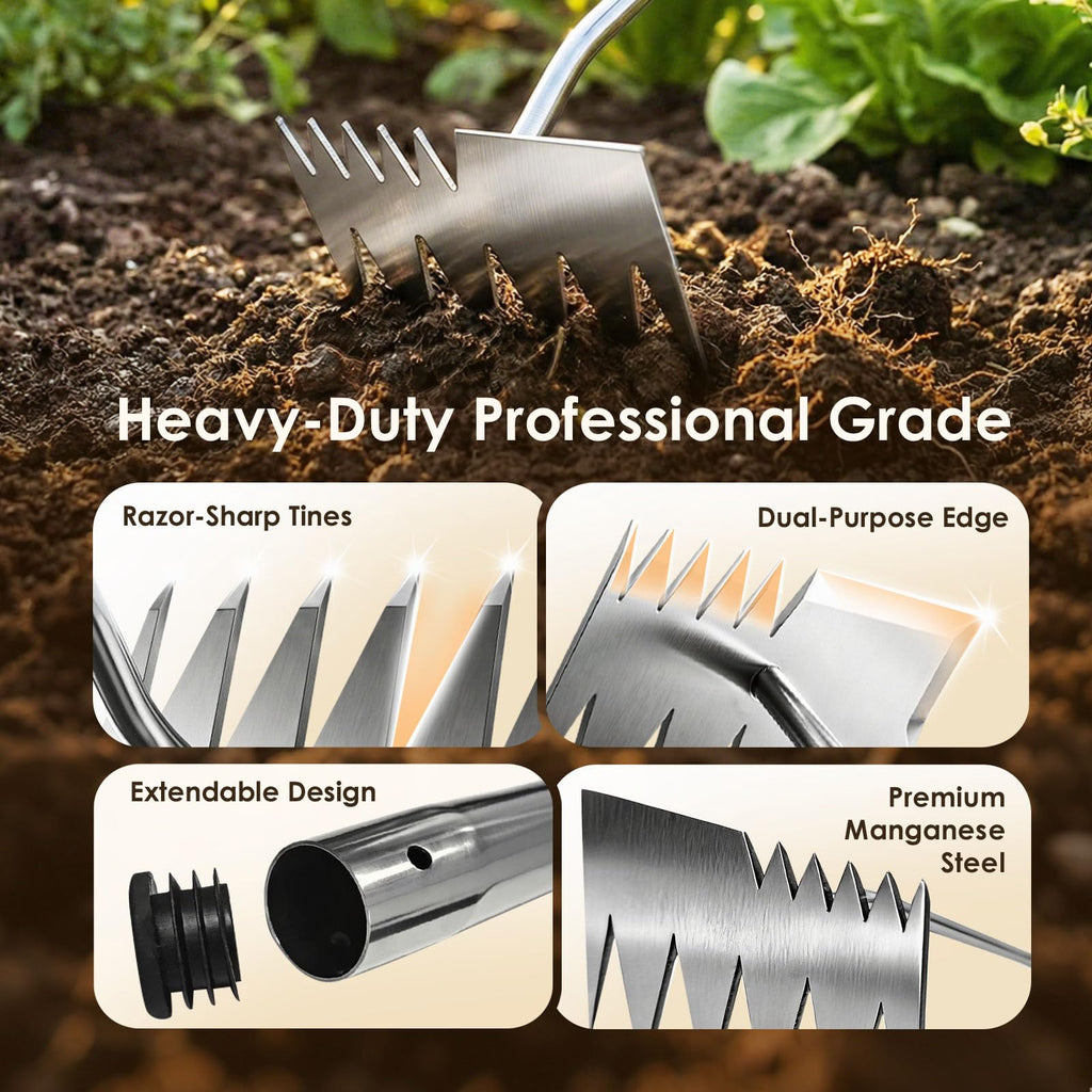 Weed Puller Tool, 2026 Upgraded Portable Manual Weeding Tools Gardening