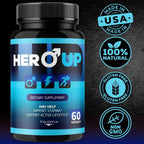Valdivia (2 Pack) Hero Up Capsules - Official HeroUp Supplement - Energy Support, All Natural Vitamins for Overall Health & Wellness, 120 Capsules for 2 Months