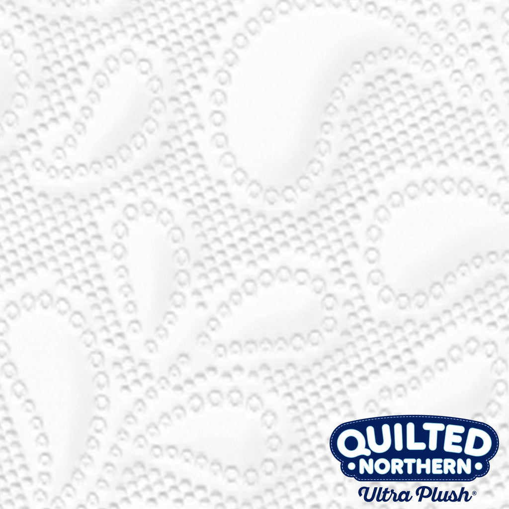 Quilted Northern Ultra Plush Toilet Paper, Pack of 48 Double Rolls (Four 12-roll packages), Equivalent to 96 Regular Rolls--Packaging May Vary