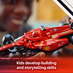 LEGO Speed Champions Ferrari SF-24 F1 Race Car Toys - Building Sets for Kids, Boys & Girls, Ages 10+ - Ferrari F1 Model Car Kits for Display or Play - Gift Ideas for Birthdays and Fans - 77242