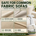 Couch & Sofa Cleaner Spray, Upholstery Stain Remover for Fabric Furniture