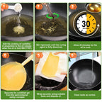 Arme Oil Solidifier, 40 Oz(2.5Lb) Cooking Oil Solidifier for Disposal(Disposal Up to 7.4 Gallons/113Cups), 100% Plant-Based Grease Solidifying Powder, Fat Hardener for Disposal Kitchen&Restaurant Use
