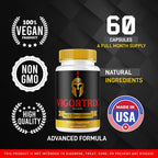 (2 Pack) Vigortrix - Vigortrix Pills Advanced Formula Reviews, 120 Capsules for 2 Months