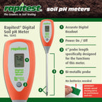 Luster Leaf Rapitest Digital Soil pH Meter. Designed and Engineered in the USA.