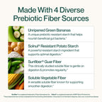 Supergut Foundational Daily Fiber, Vegan & Sugar Free Prebiotic Powder Blend for Gut Health & Digestive Support, Plant Based Supplement for Men & Women with 6g of Fiber, Variety Pack, 15 Stick Packs