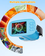 1000X Handheld Microscope for Kids, 4K Digital Kids Microscope Science Kits