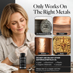 Nushine Silver Plating Solution 3.4 Oz - Permanently Plate PureSilver onto Worn Silver, Brass, Copper and Bronze ONLY (Ecofriendly Formula)