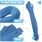 Tube and Solar Cover Fastening Kit FG-FASKIT for F-eherguard Inground and Aboveground Pool Roller - Includes 24 26" Straps, 24 Mounting Wcrews with Brackets, for Securing Solar Blankets to Solar Reels