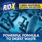 Rid-X Septic Tank Treatment Enzymes,3 Month Supply Septi-Pacs,3.2oz,(Pack of 2)