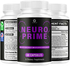 (3 Pack) Neuro Prime - Neuro Prime Advanced Formula Capsules, NeuroPrime Pills All Natural Ingredients Daily Premium Support Vitamins for Overall Health & Wellness Reviews, 180 Capsules for 3 Months