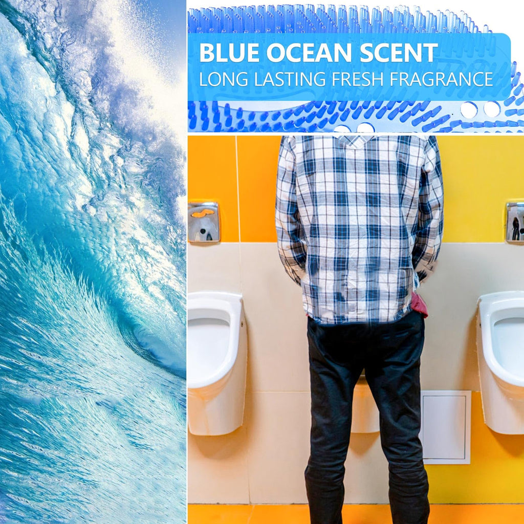20 Pack Urinal Screen Deodorizer, Urinal Cakes Bulk Scented Urinal Mats Deodorizer Fresh Pads for Toilet, Bathroom, Restaurants, Offices, Schools, Hotels