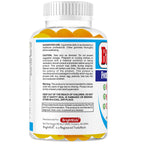 BrightKids Focus Gummies for Kids & Teens – Brain Gummies for Memory and Focus, Omega 3 DHA Brain Vitamins for Kids, Attention & Learning Support Childrens Vitamins, Drug-Free, Made in USA, 60 Count