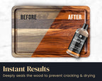 Mevell Food Grade Mineral Oil for Wood Cutting Board - 16oz, Food Safe USP Certified Cutting Board Oil & Butcher Block Conditioner for Bamboo Boards, Marble, Soapstone, Stainless Steel, Made in USA
