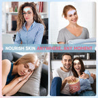 kindshine 40PCS Forehead Wrinkle Patches, Forehead Face Masks, Anti Wrinkle Facial Patches with Hyaluronic Acid & Collagen, Overnight Forehead Patches for Wrinkles Smoothing