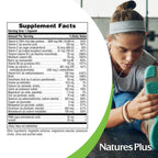 NaturesPlus Ultra One Daily Iron Free - 90 Fast-Acting Capsules - Multivitamin & Mineral with Beta Carotene - Vegan, Gluten Free - 90 Servings