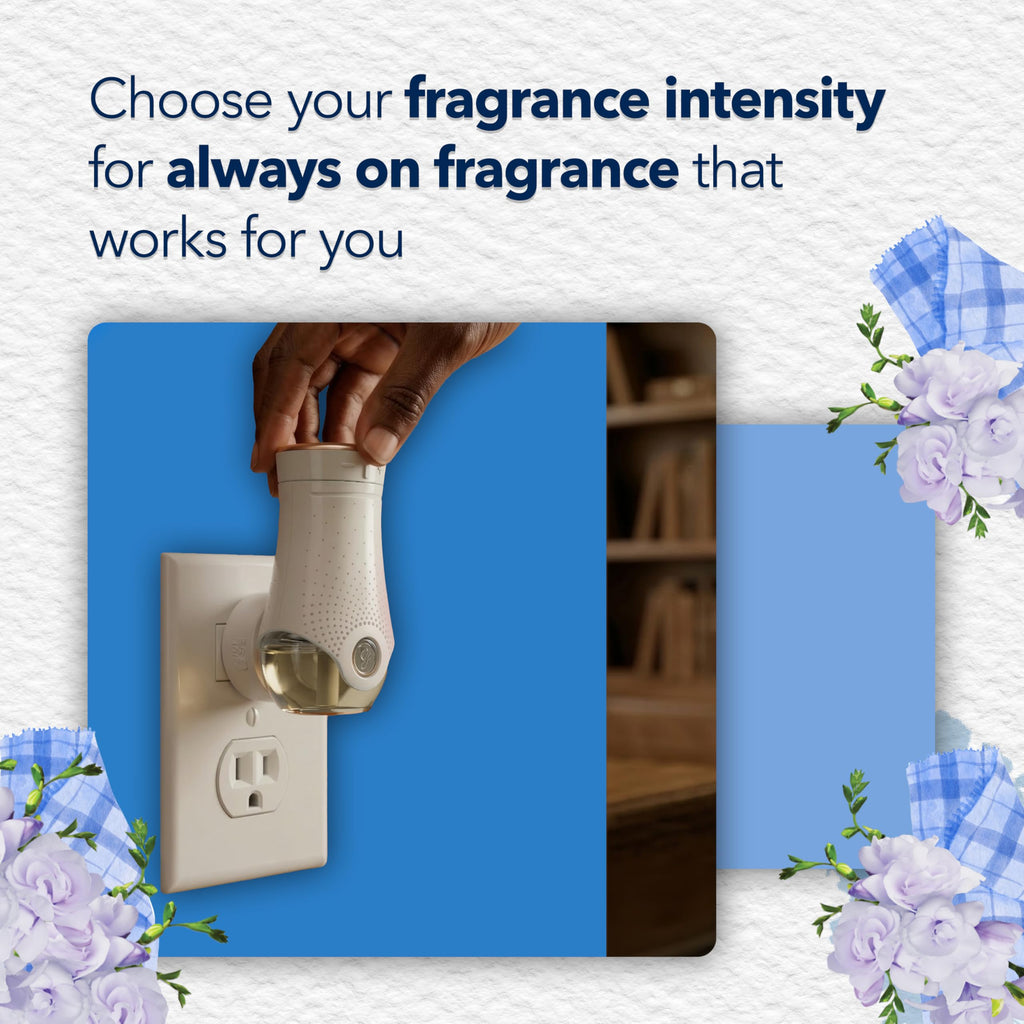 Glade PlugIns Air Freshener Refills, Clean Linen, 10 Count
