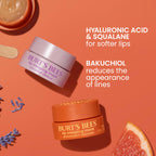 Burt’s Bees Lavender Vanilla Lip Sleeping Mask, With Hyaluronic Acid and Squalane Moisturizer To Instantly Hydrate Lips, Overnight Mask and Treatment, 0.45 oz.